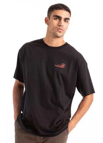 T-Shirt Ellus Crew Over Preto