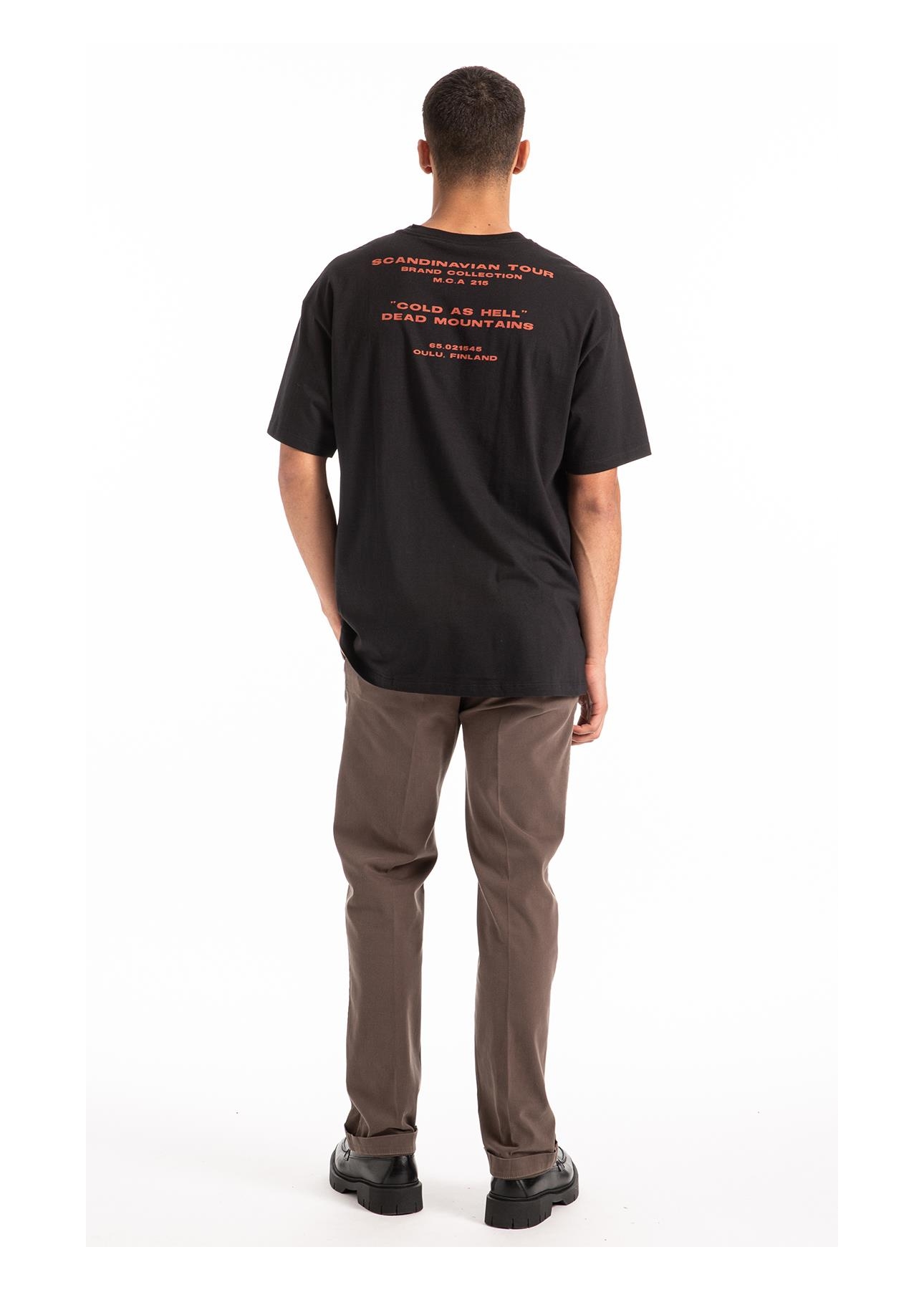 T-Shirt Ellus Crew Over Preto