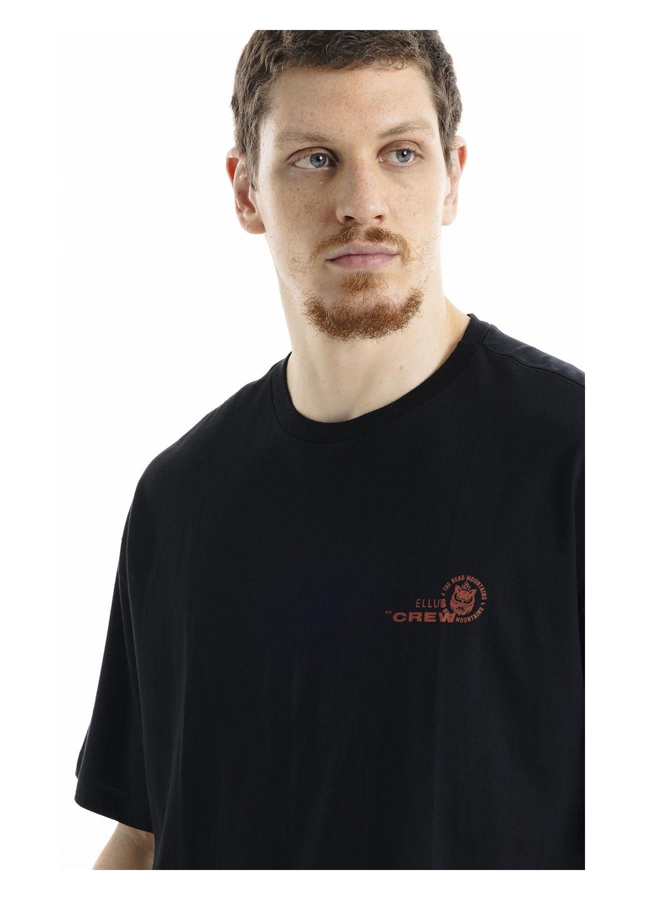 T-Shirt Ellus Crew Over Preto