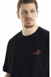 T-Shirt Ellus Crew Over Preto