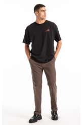 T-Shirt Ellus Crew Over Preto