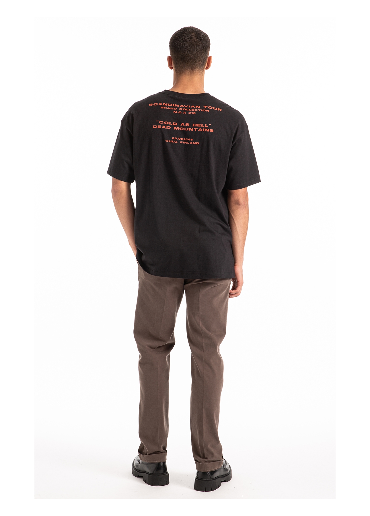 T-Shirt Ellus Crew Over Preto
