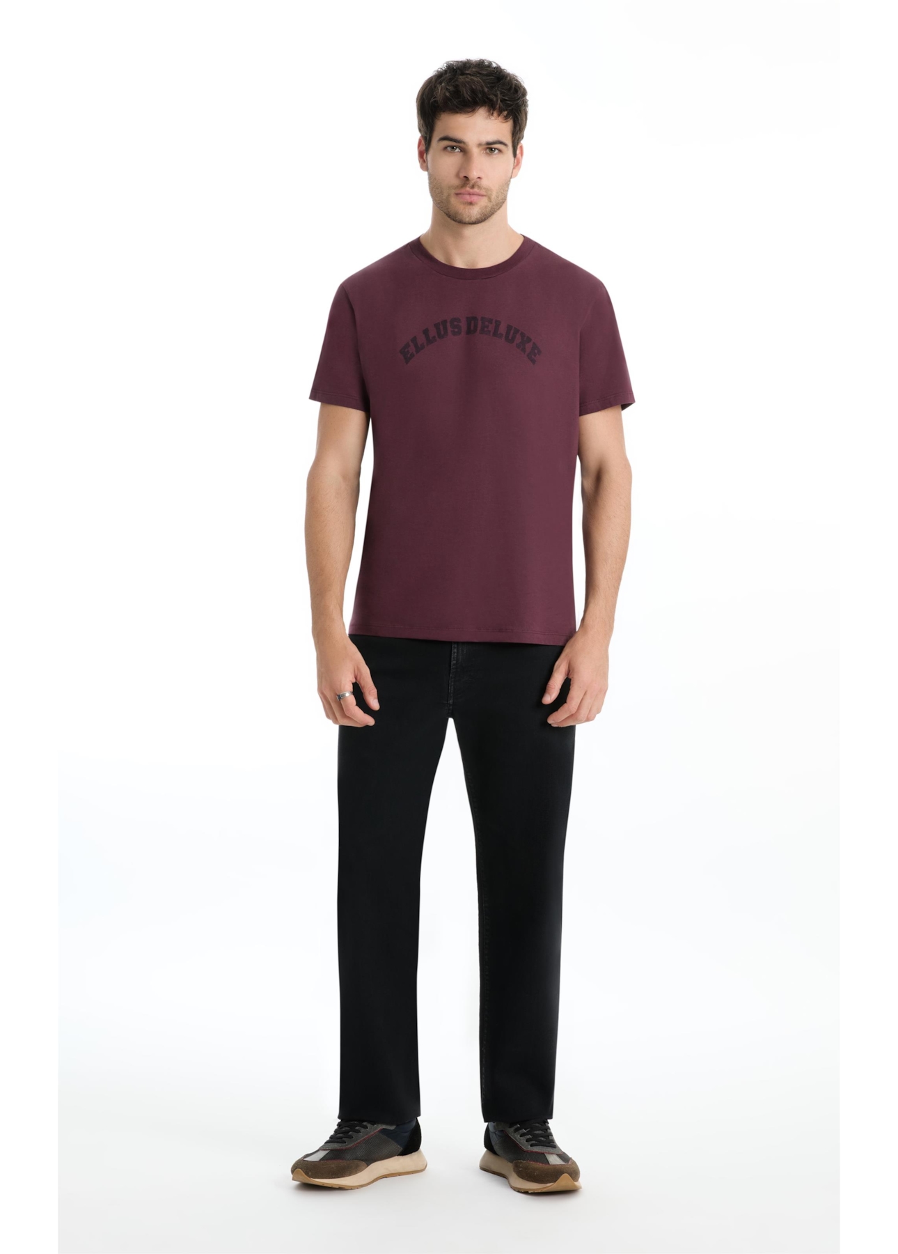 T-Shirt Ellus Dlx College Roxo