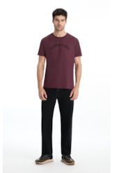 T-Shirt Ellus Dlx College Roxo