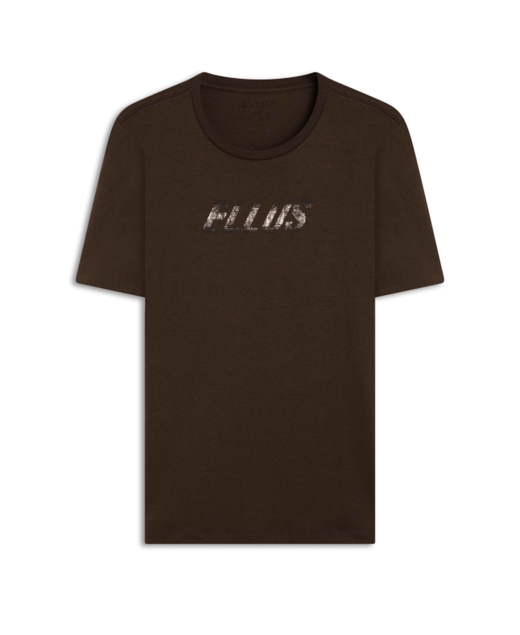 T-Shirt Ellus Dots Classic Marrom