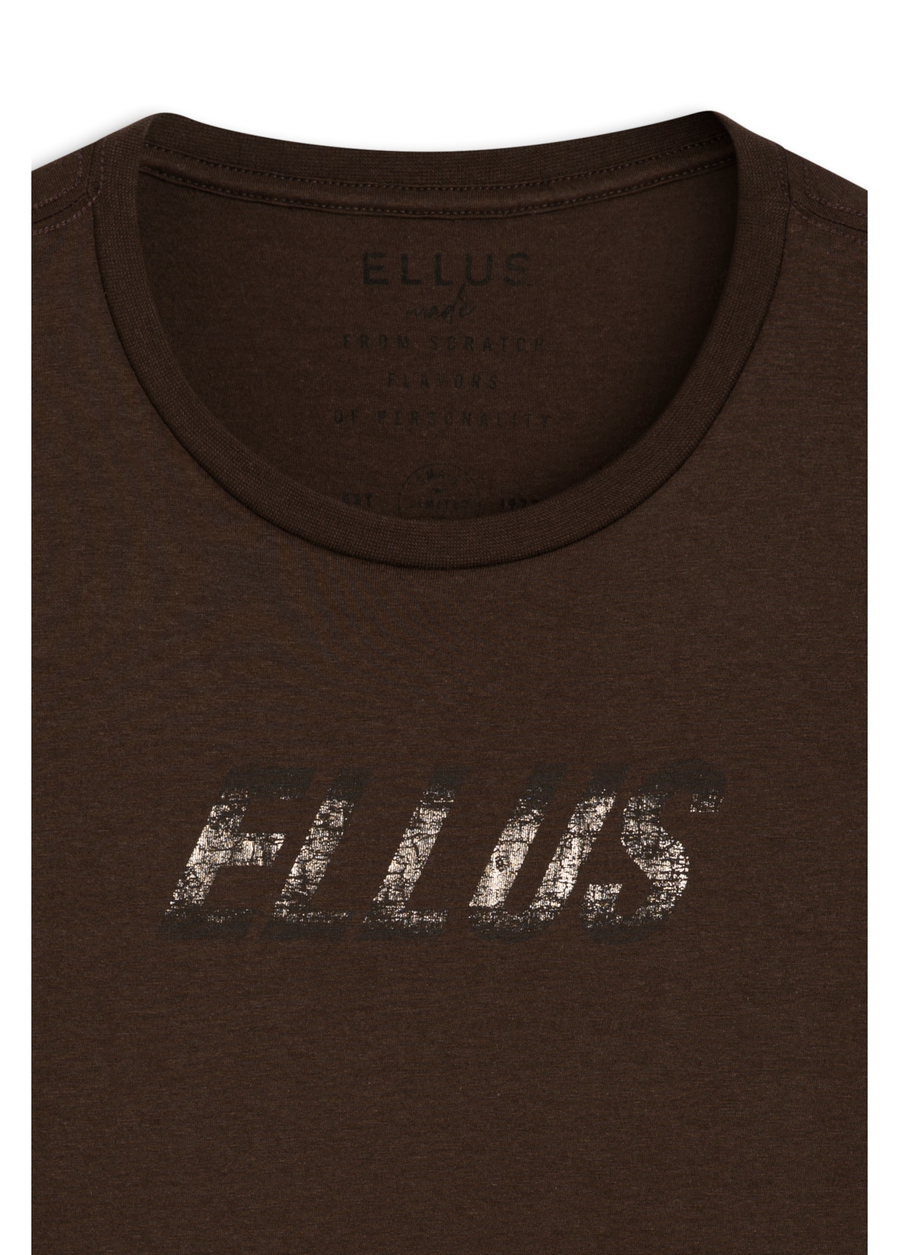 T-Shirt Ellus Dots Classic Marrom
