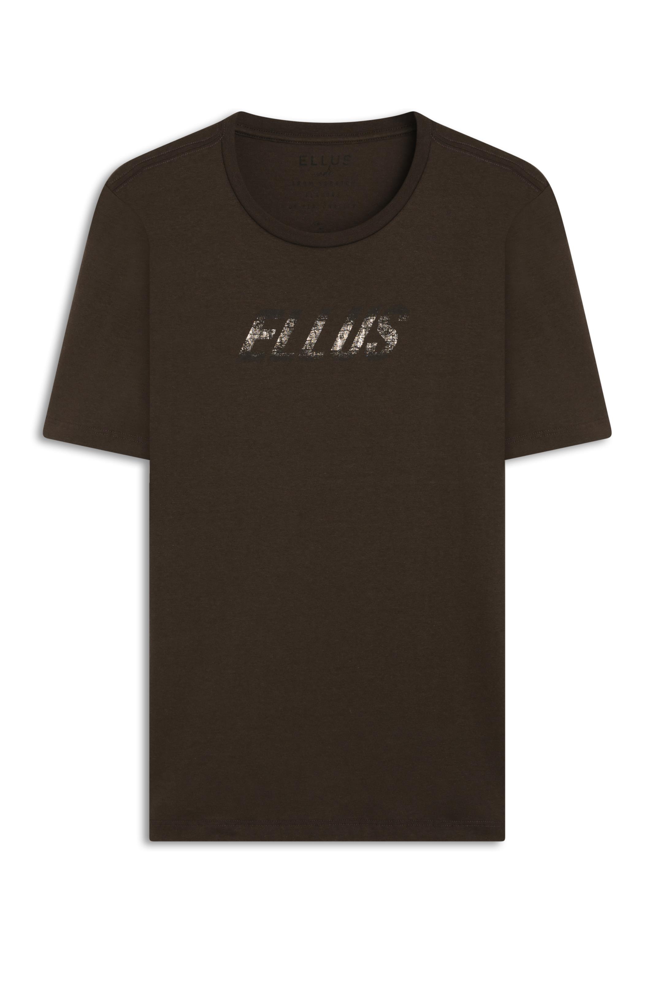 T-Shirt Ellus Dots Classic Marrom