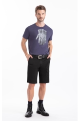 T-Shirt Ellus Gloves Classic Purple Blue