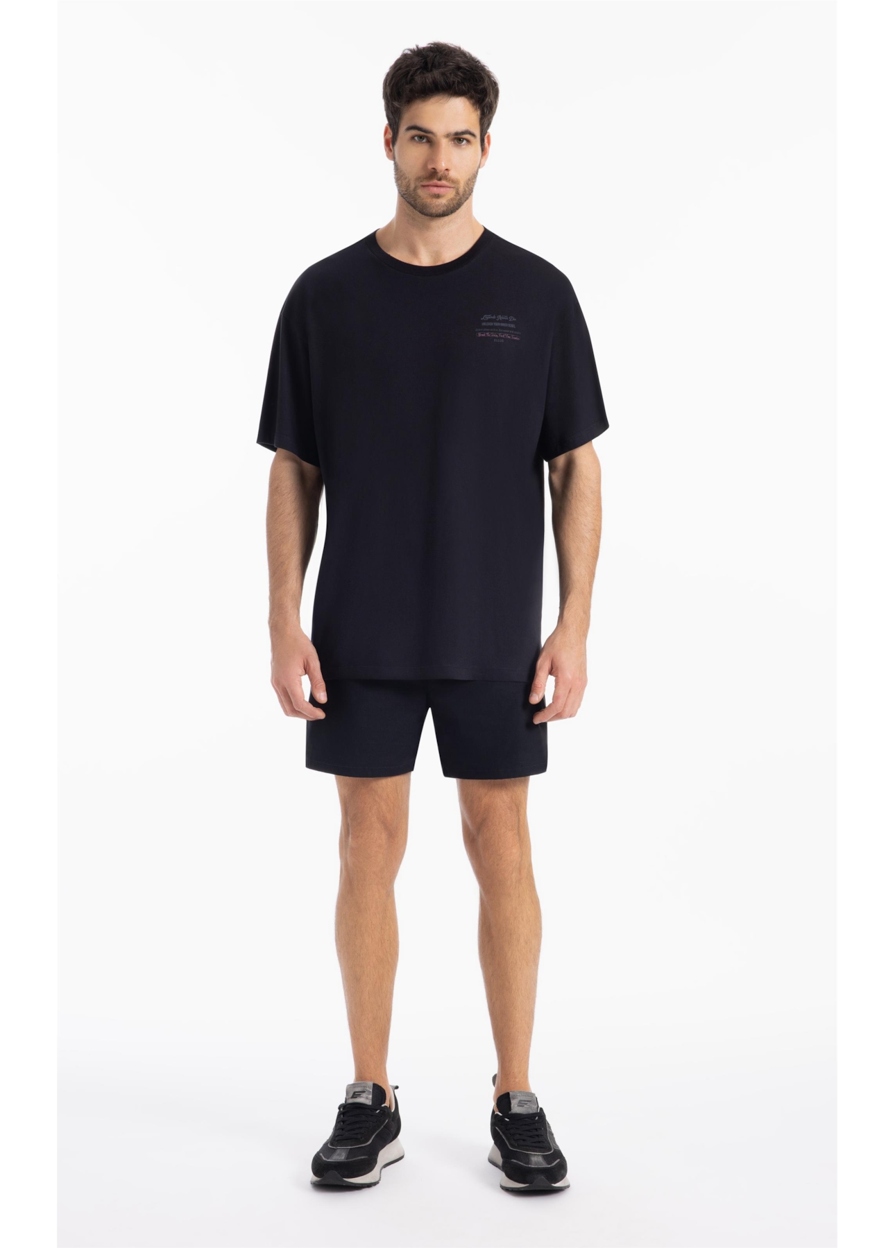T-Shirt Ellus Legends Over Preto