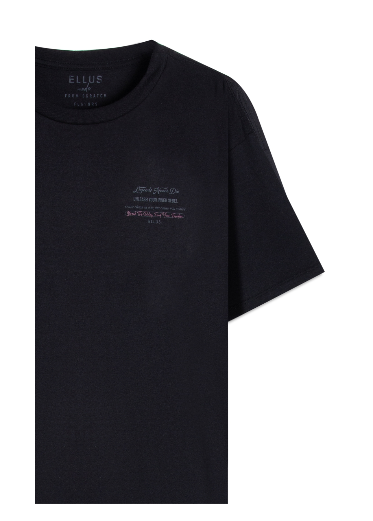 T-Shirt Ellus Legends Over Preto
