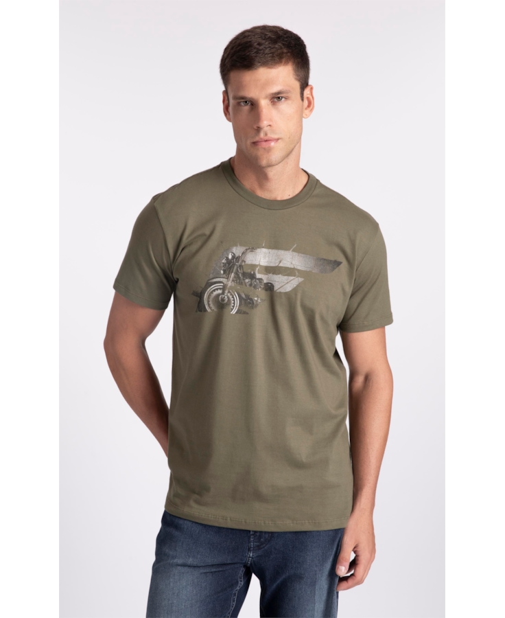 T-Shirt Ellus Moto Pistache