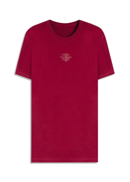 T-Shirt  Ellus Premium Mark Bordeaux