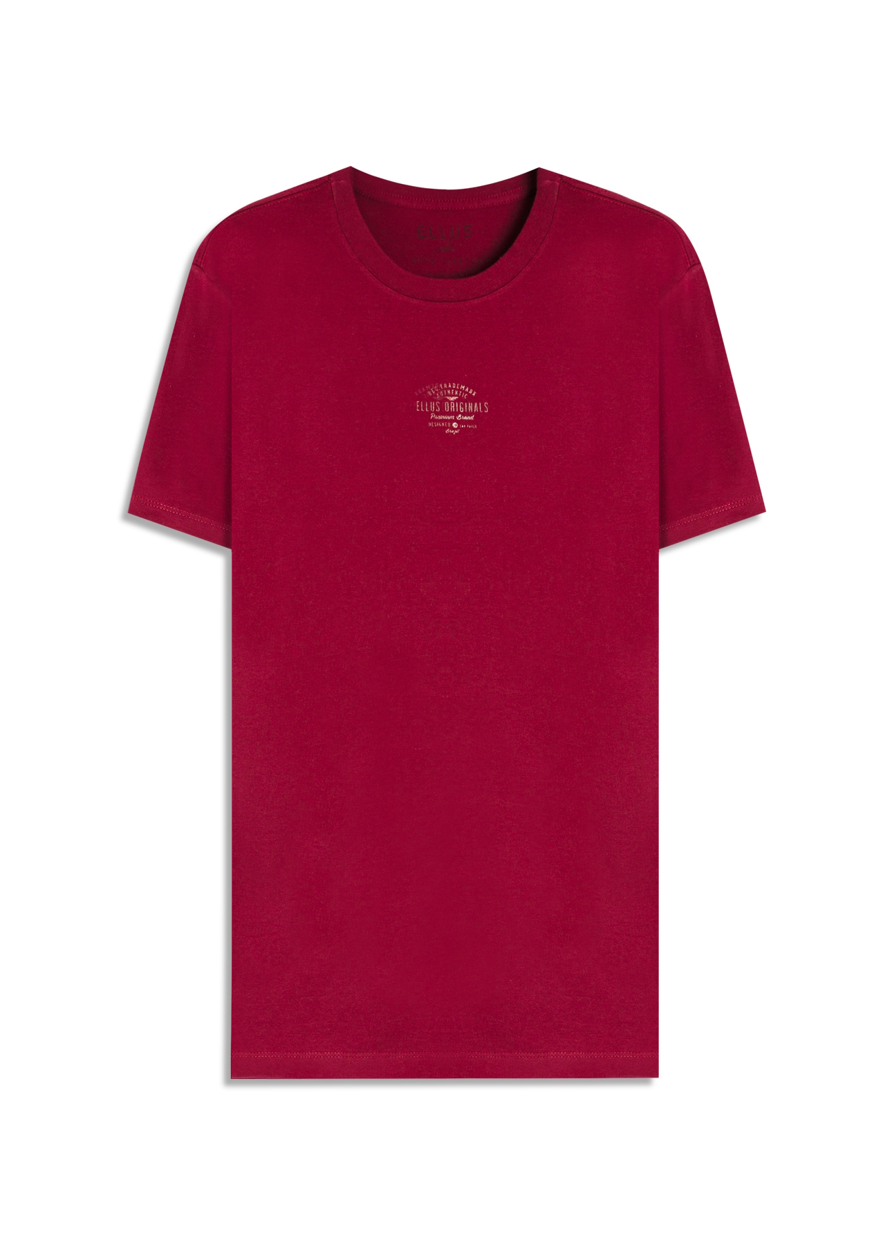 T-Shirt  Ellus Premium Mark Bordeaux