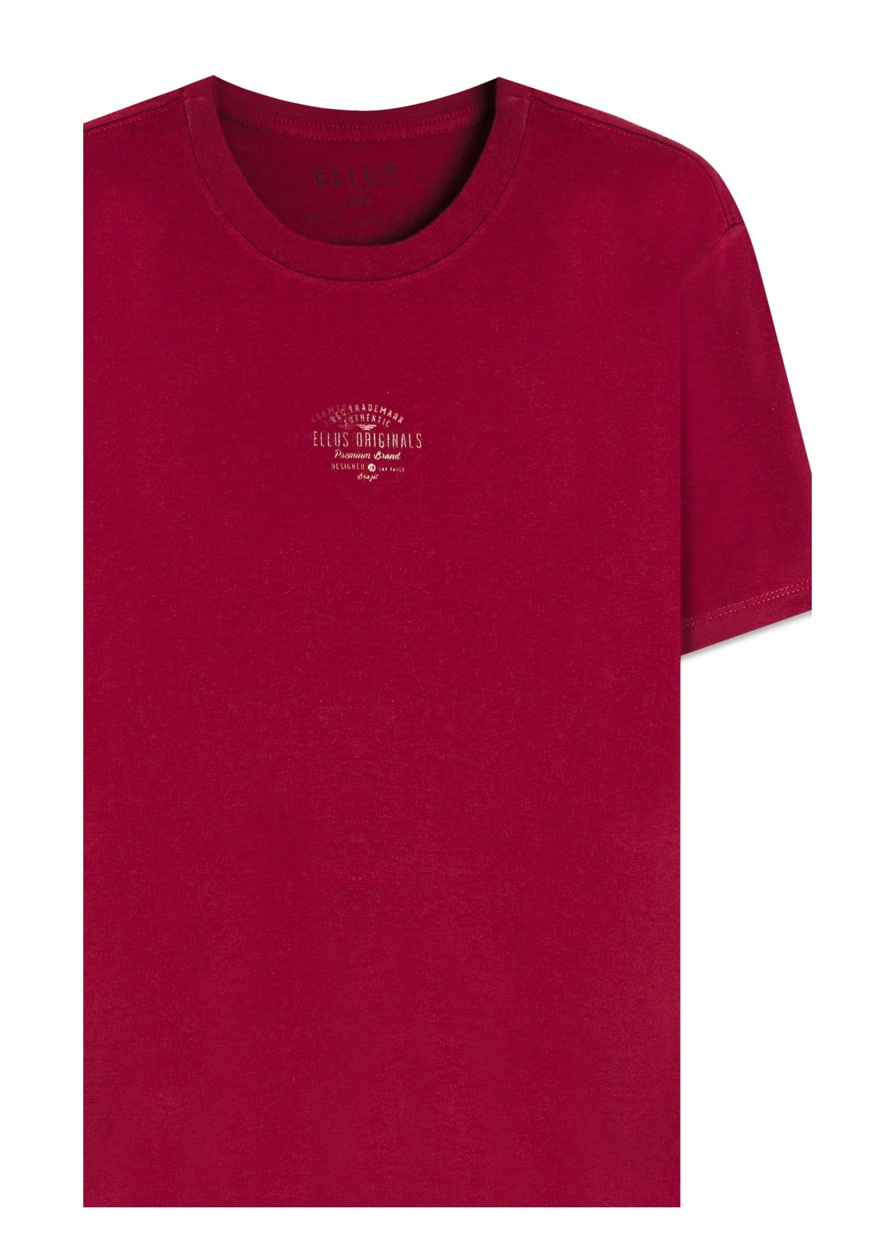 T-Shirt  Ellus Premium Mark Bordeaux