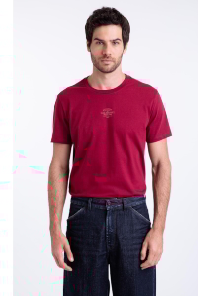 T-Shirt  Ellus Premium Mark Bordeaux