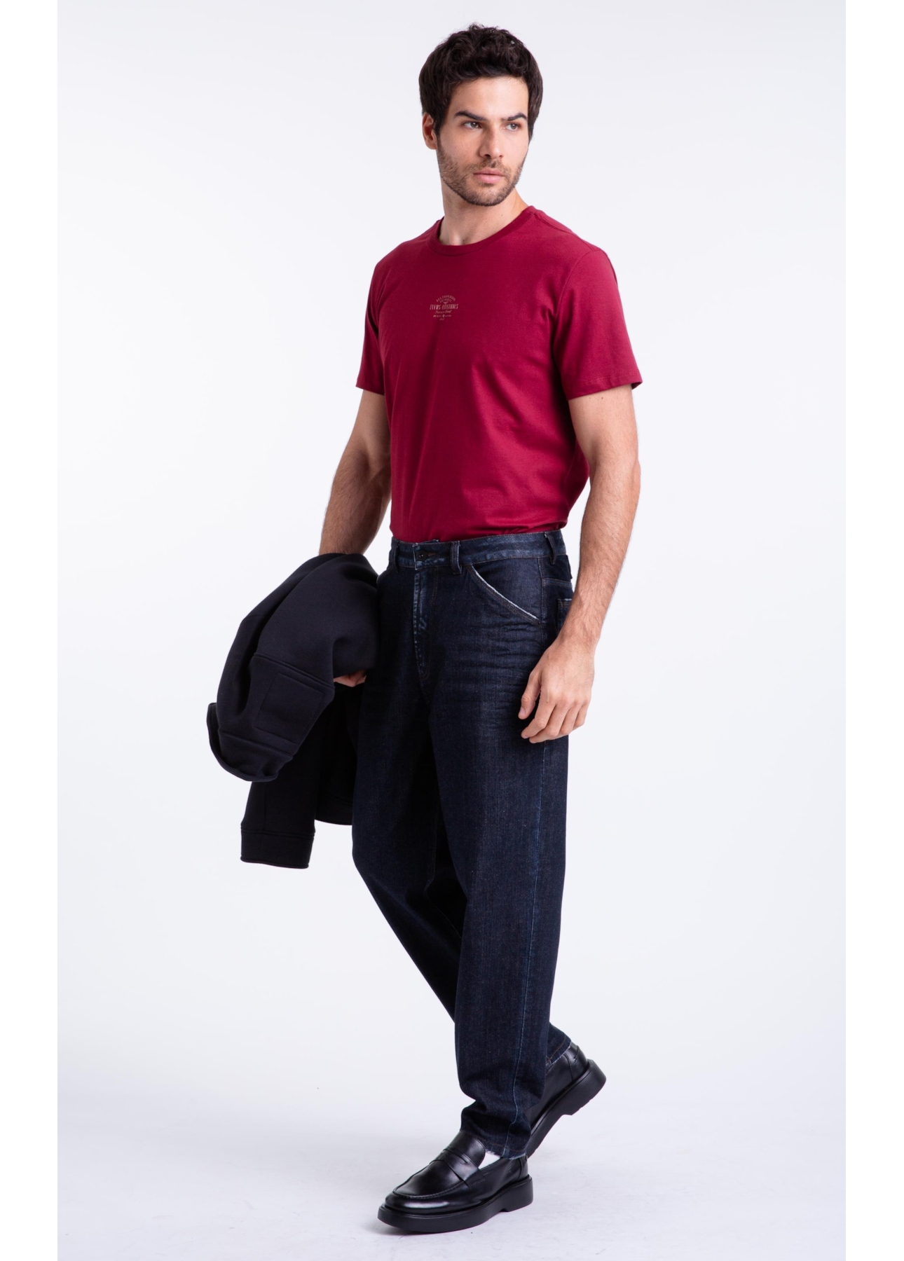 T-Shirt  Ellus Premium Mark Bordeaux