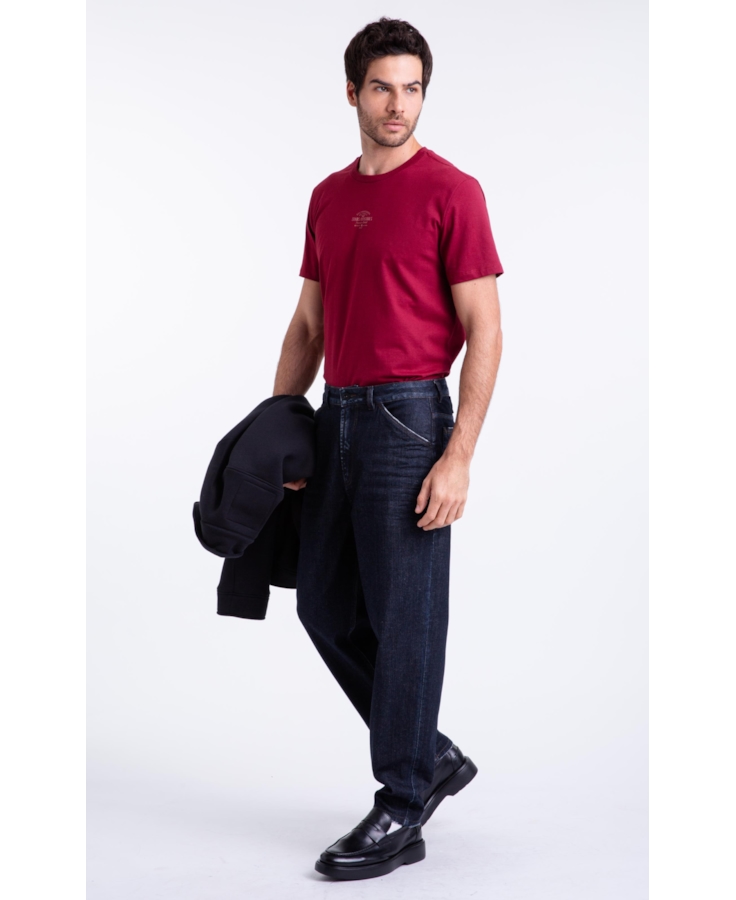 T-Shirt  Ellus Premium Mark Bordeaux