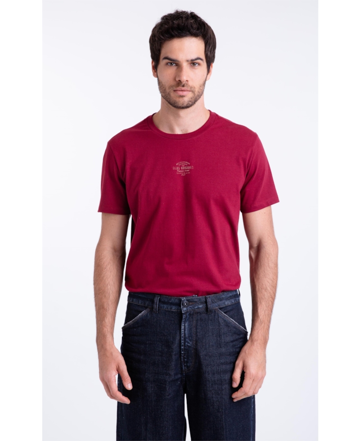 T-Shirt  Ellus Premium Mark Bordeaux
