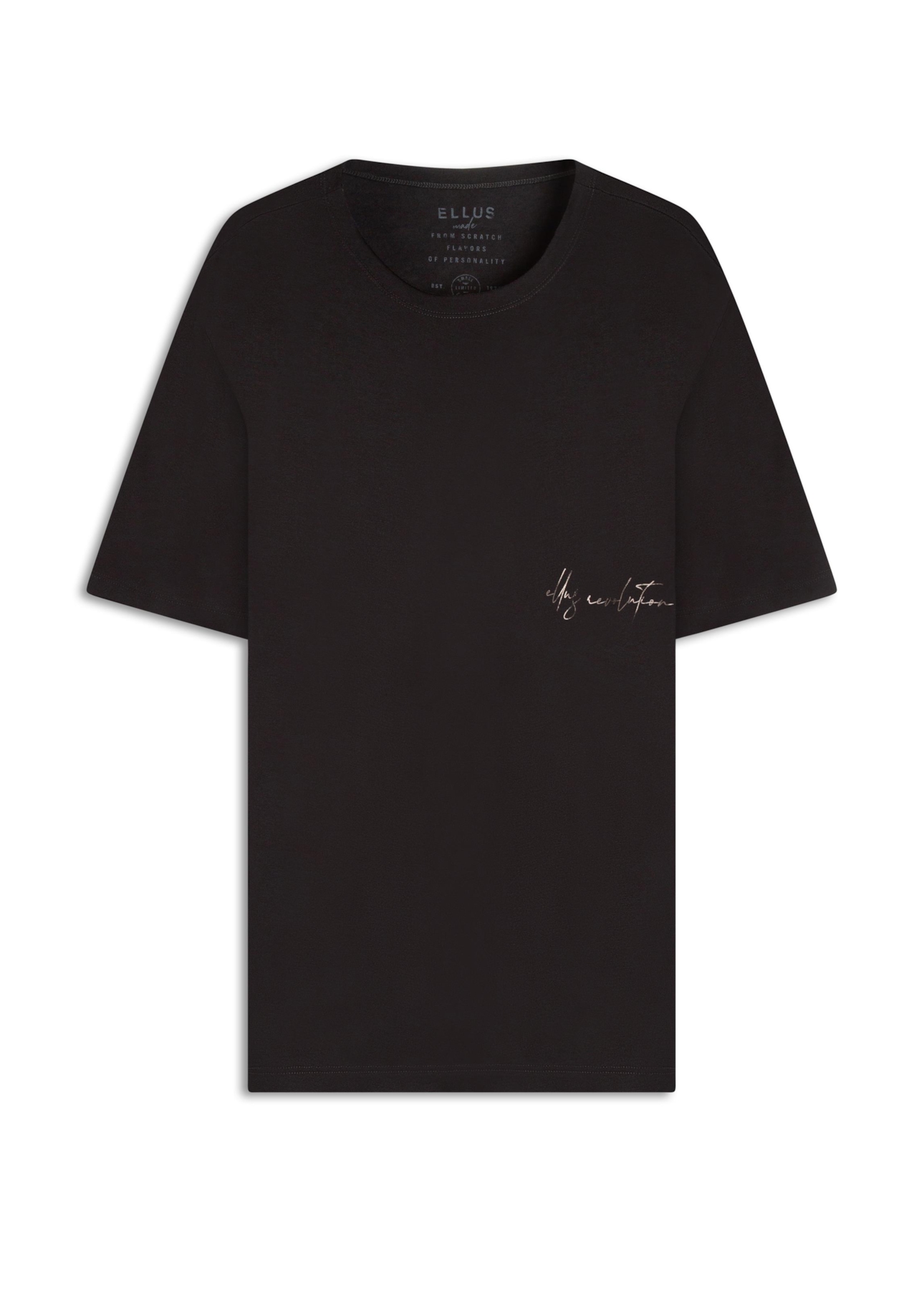 T-Shirt Ellus Revolution Classic Preto