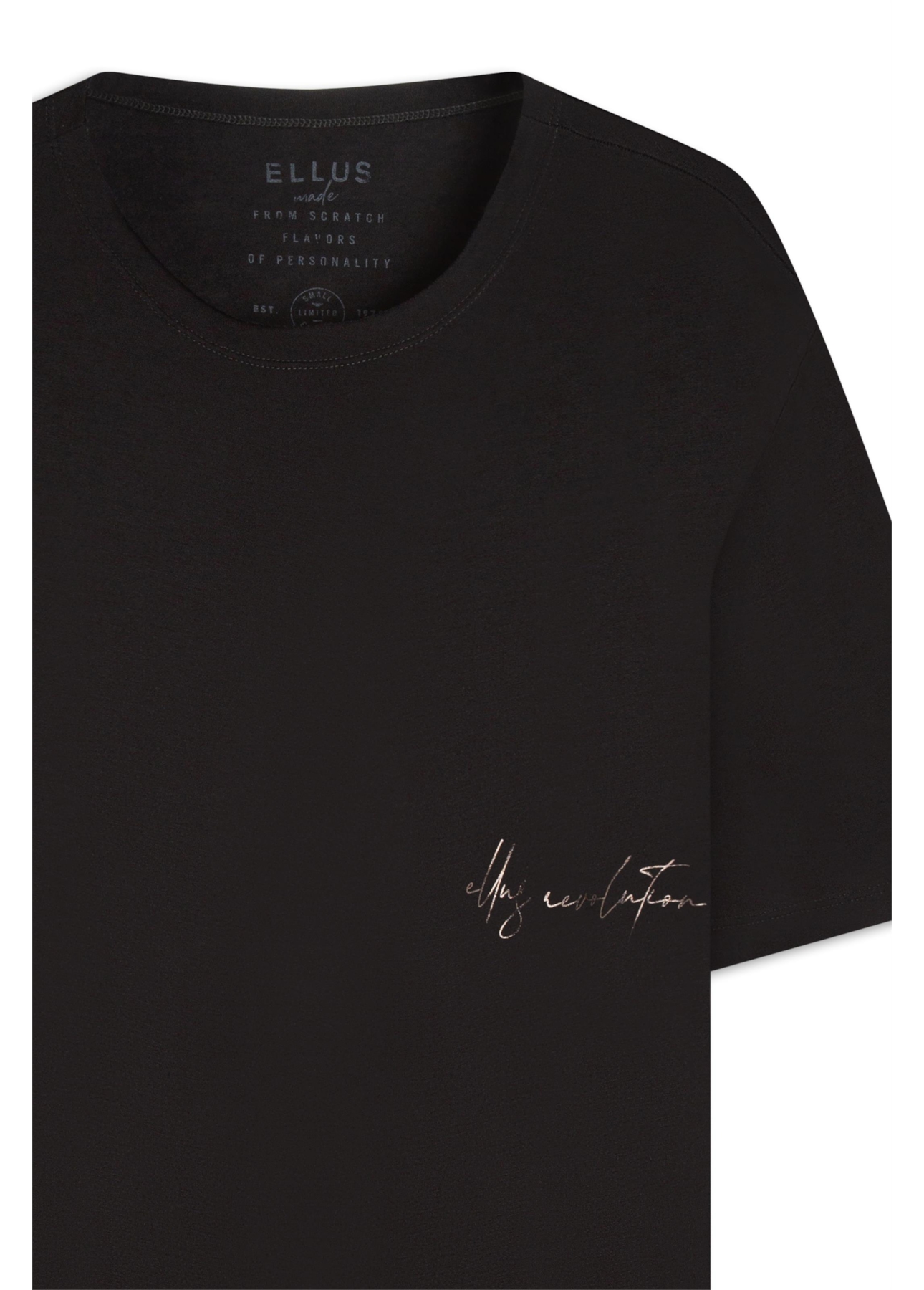 T-Shirt Ellus Revolution Classic Preto