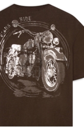 T-Shirt Ellus Ride Classic Marrom
