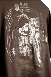 T-Shirt Ellus Ride Classic Marrom