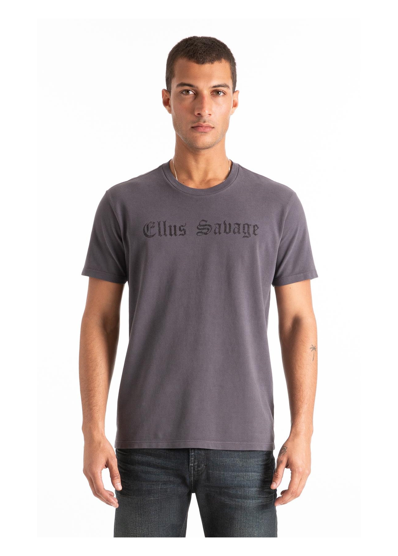 T-Shirt Ellus Savage Cinza Medio