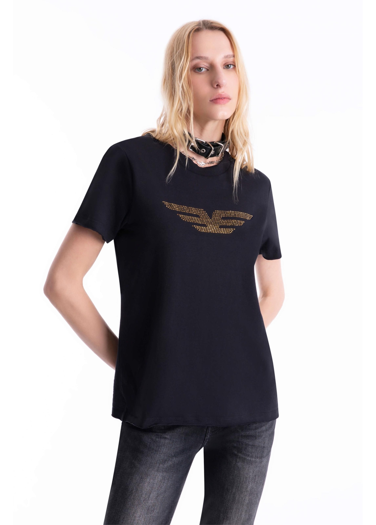 T-Shirt Ellus Shine Classic Preto