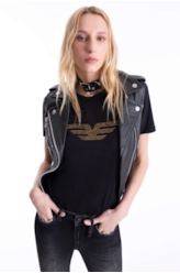 T-Shirt Ellus Shine Classic Preto