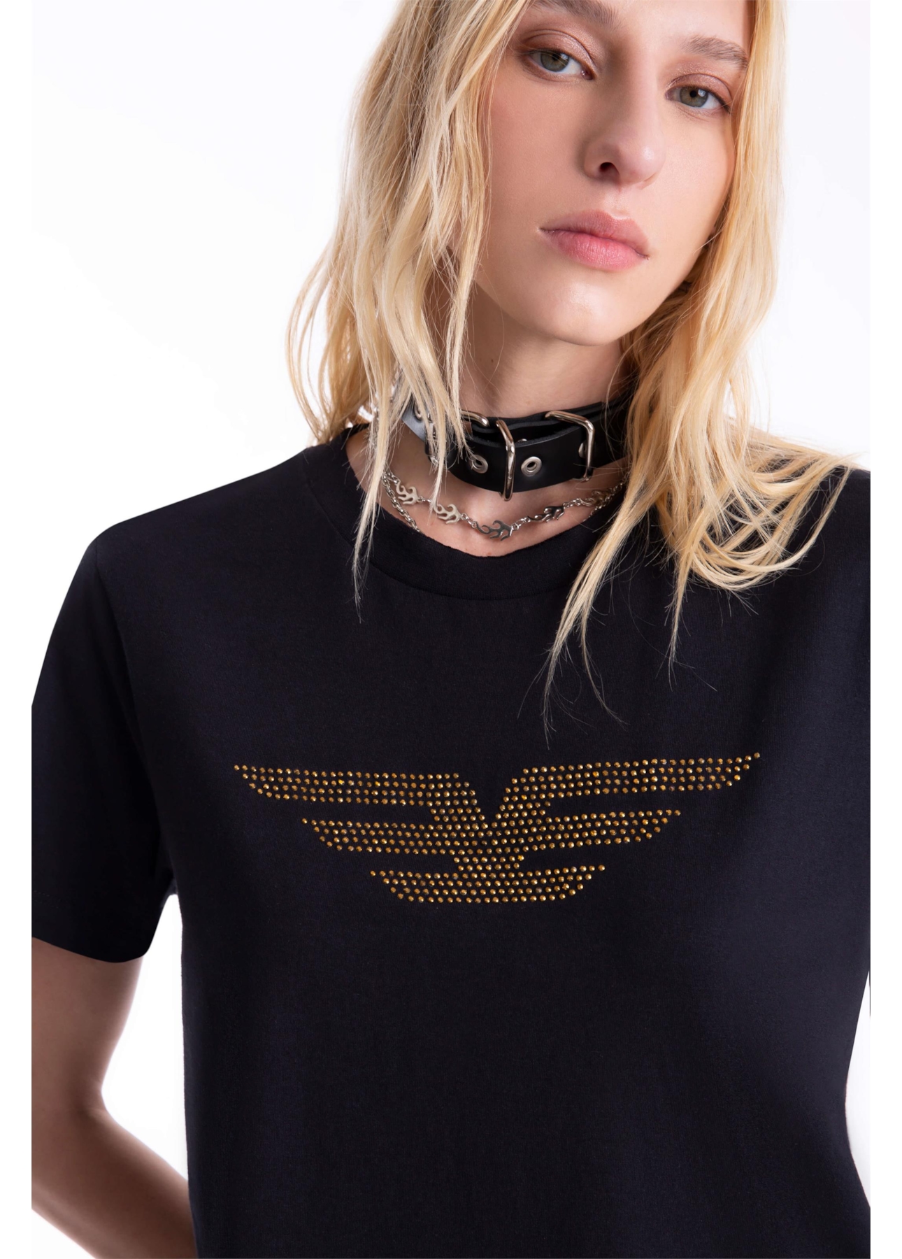 T-Shirt Ellus Shine Classic Preto