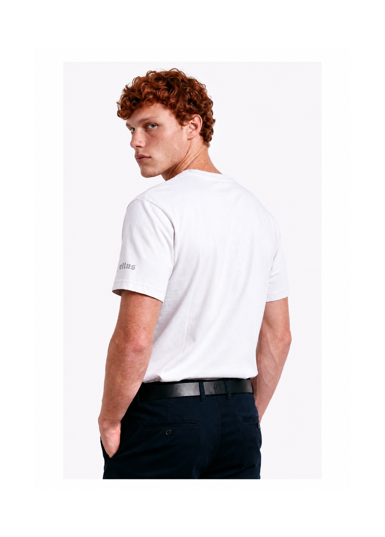 T-Shirt Ellus Sleeve Branco