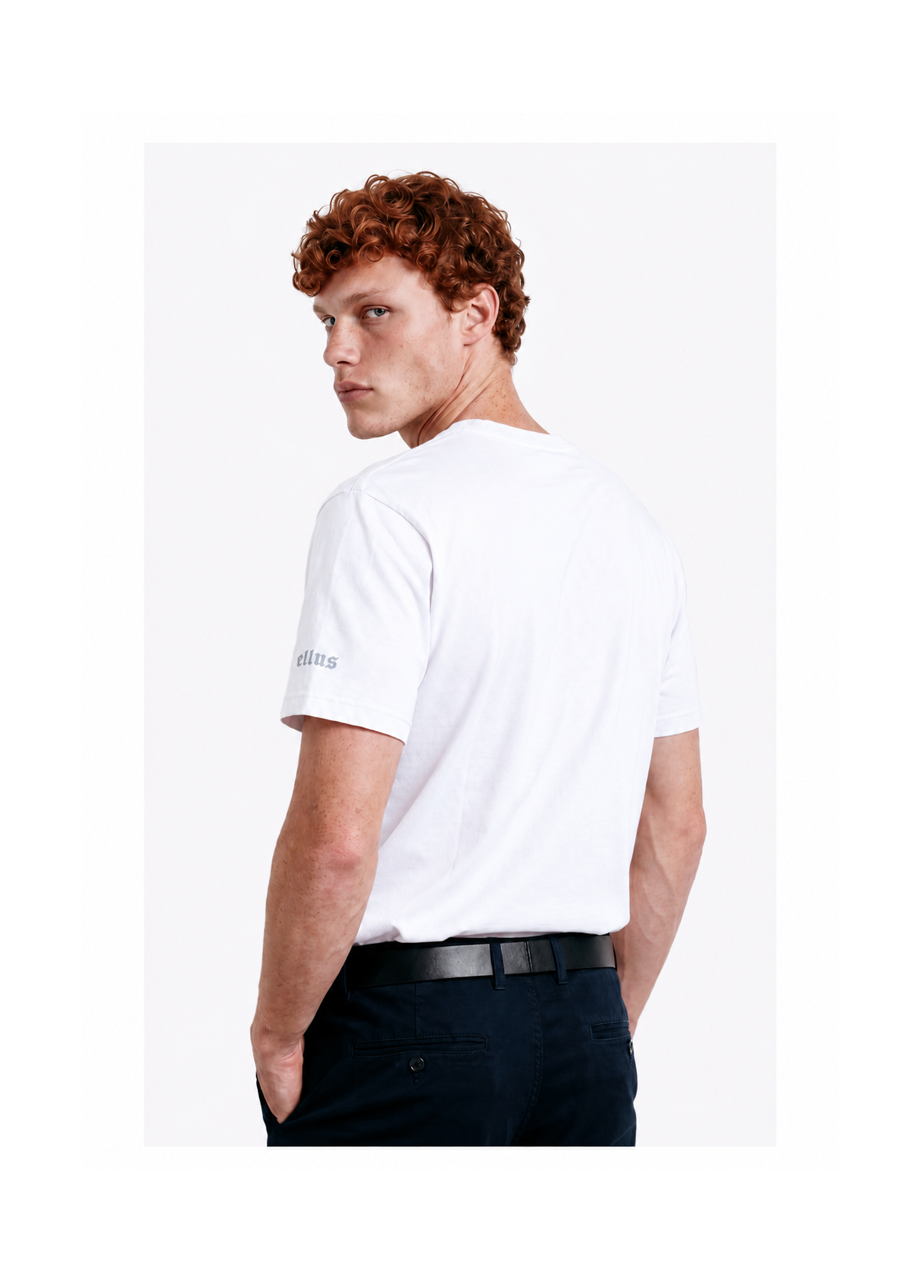 T-Shirt Ellus Sleeve Branco