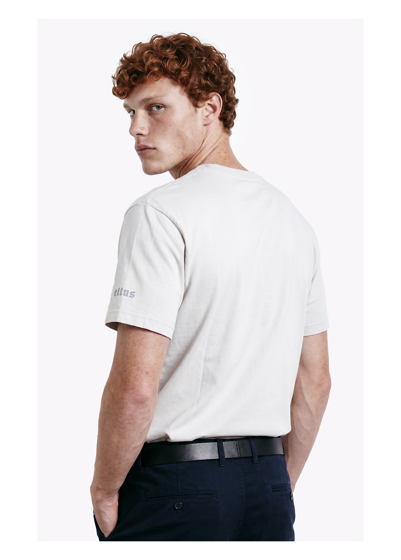 T-Shirt Ellus Sleeve Classic Prata