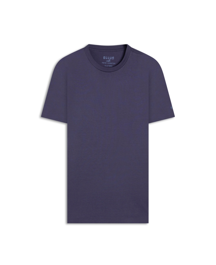 T-Shirt Ellus Sleeve Purple Blue