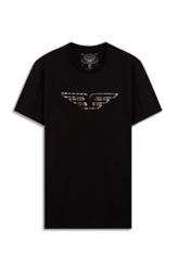 T-Shirt Espelhado Preto