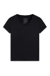 T-Shirt Fine e Asa Slim Preto