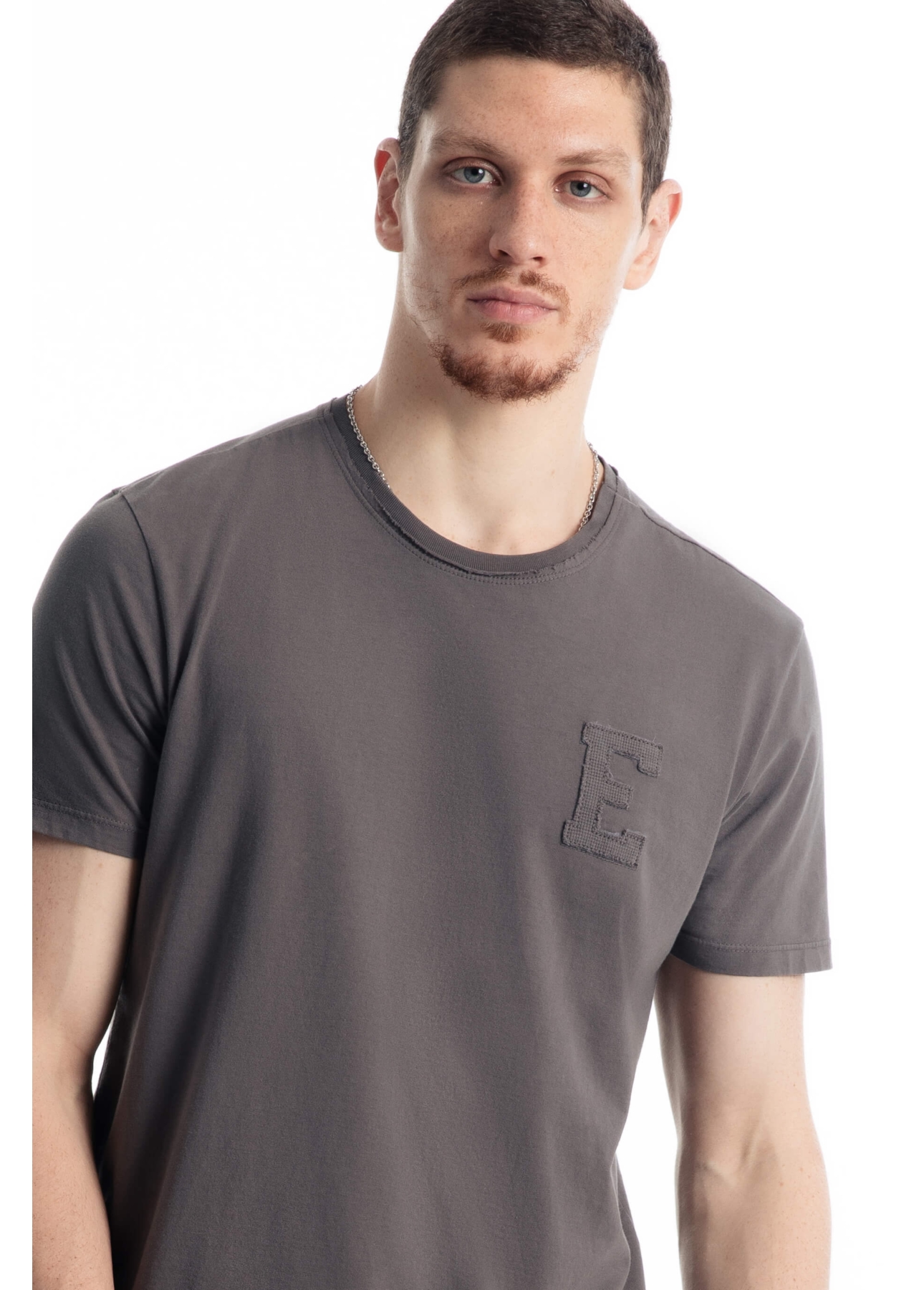 T-Shirt  Fine e Waffel Over Marrom
