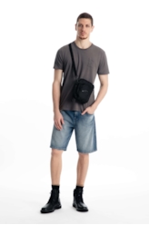 T-Shirt  Fine e Waffel Over Marrom