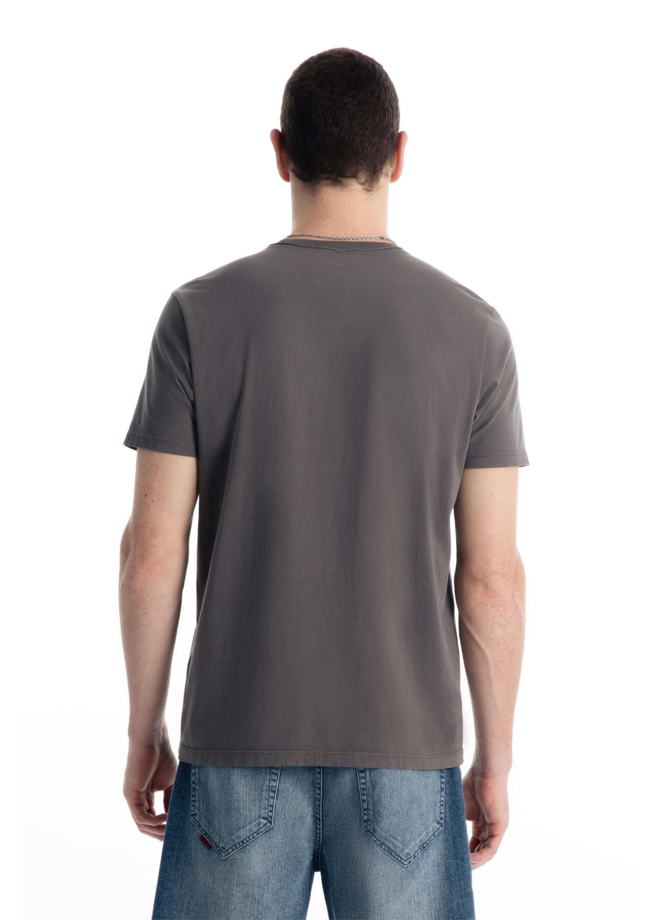 T-Shirt  Fine e Waffel Over Marrom