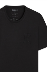 T-Shirt  Fine e Waffel Over Preto