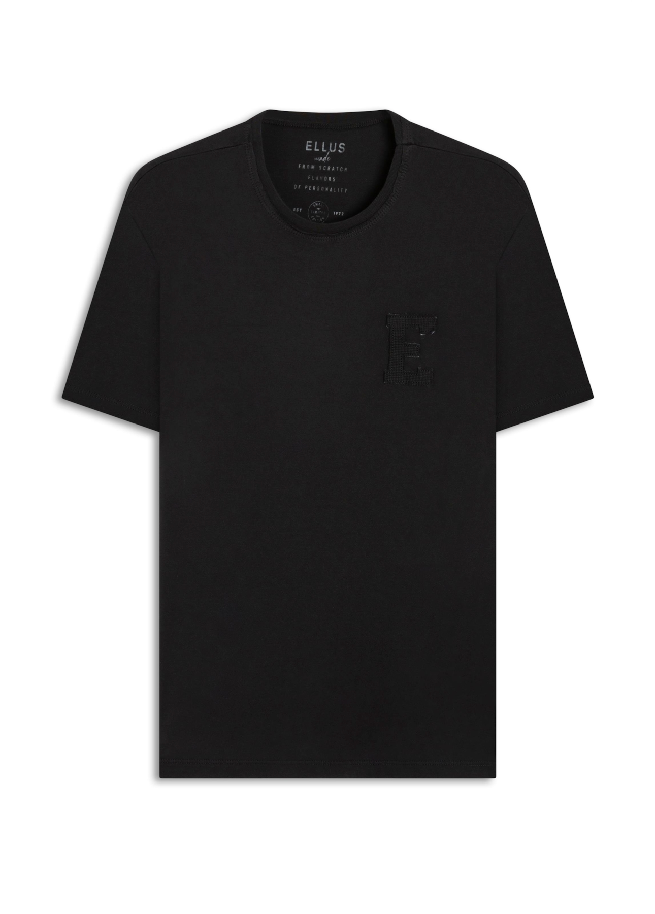 T-Shirt  Fine e Waffel Over Preto
