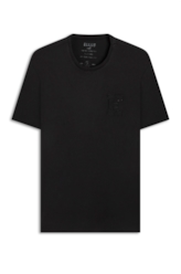 T-Shirt  Fine e Waffel Over Preto