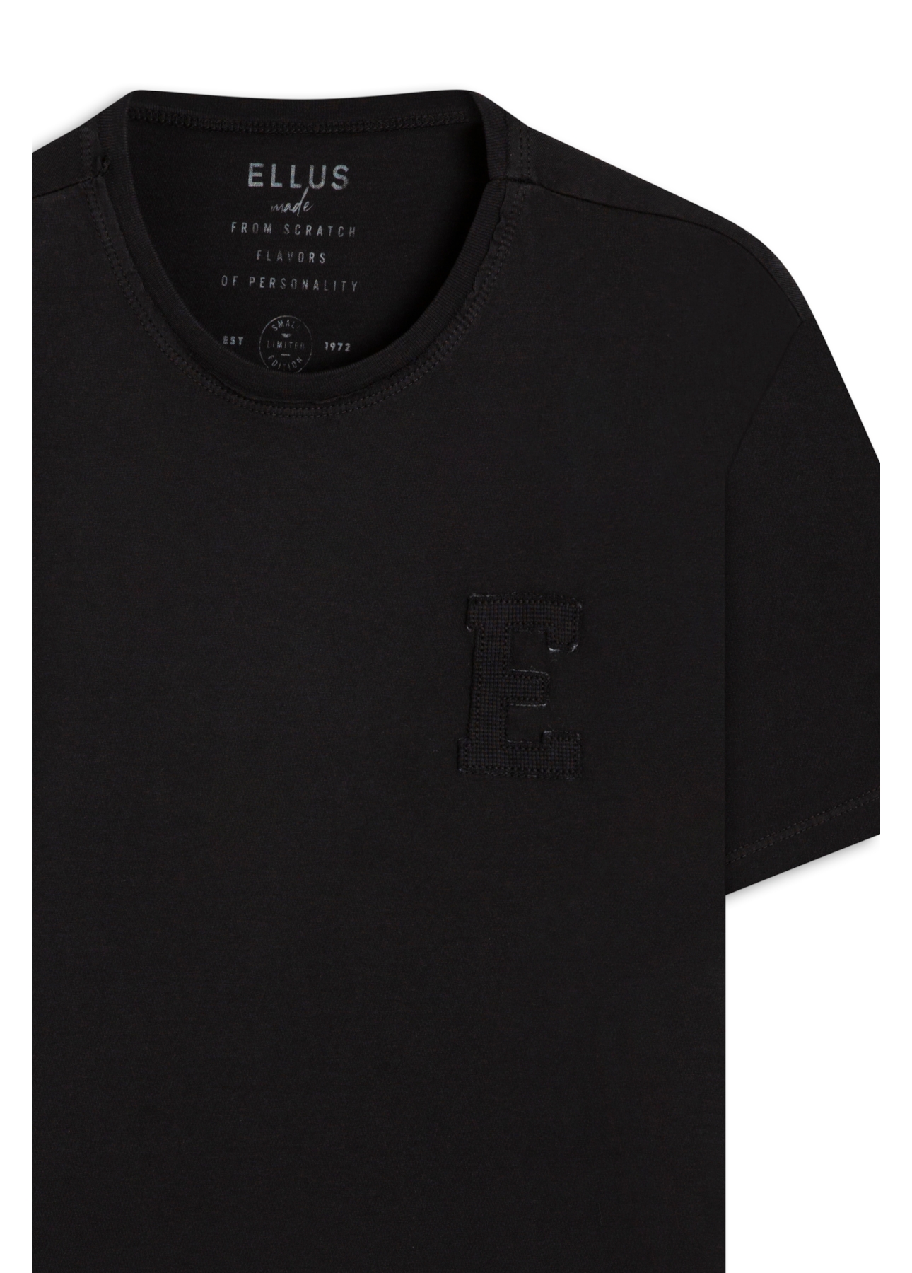 T-Shirt  Fine e Waffel Over Preto