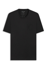 T-Shirt  Fine e Waffel Over Preto