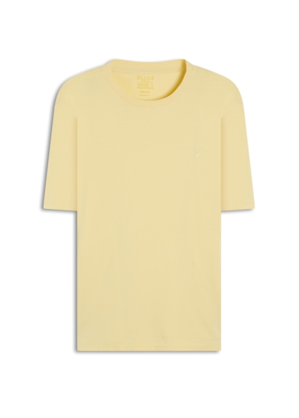 T-Shirt Fine Easa Classic Amarelo Claro