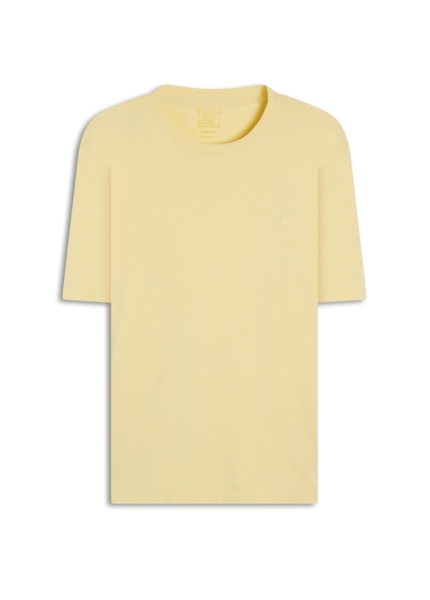 T-Shirt Fine Easa Classic Amarelo Claro