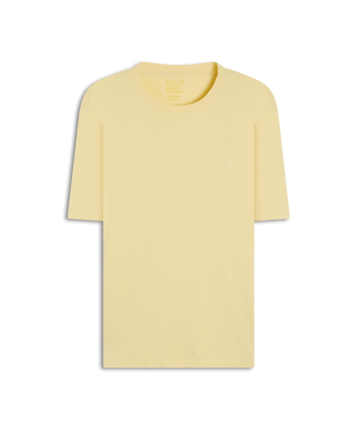 T-Shirt Fine Easa Classic Amarelo Claro
