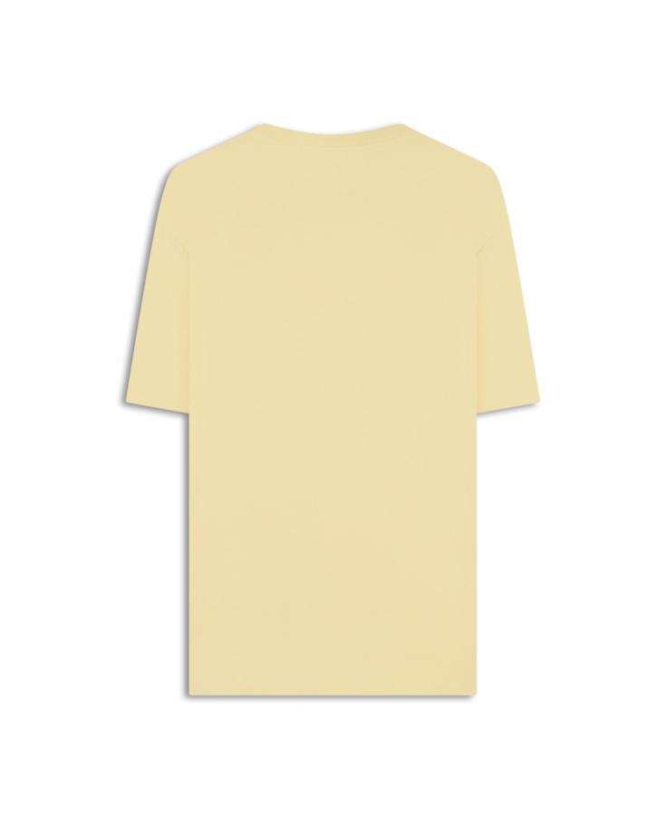 T-Shirt Fine Easa Classic Amarelo Claro