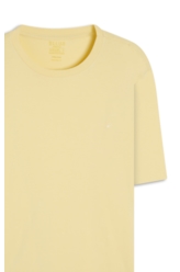 T-Shirt Fine Easa Classic Amarelo Claro