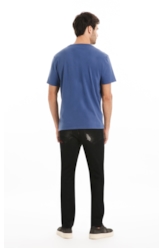 T-Shirt Fine Easa Classic Azul Jeans